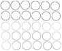 Engine Piston Ring Set MAHLE Clevite 41865CP.020