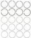 Engine Piston Ring Set MAHLE Clevite 41866CP.030