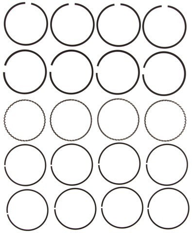 Engine Piston Ring Set MAHLE Clevite 41879CP