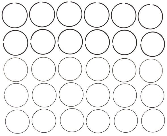 Engine Piston Ring Set MAHLE Clevite 41907CP