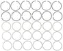 Engine Piston Ring Set MAHLE Clevite 41907CP.020