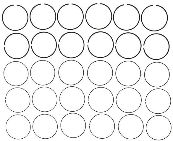 Engine Piston Ring Set MAHLE Clevite 41907CP.030