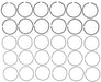 Engine Piston Ring Set MAHLE Clevite 41907CP.030
