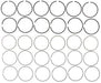 Engine Piston Ring Set MAHLE Clevite 41915CP.030