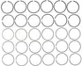 Engine Piston Ring Set MAHLE Clevite 41916CP