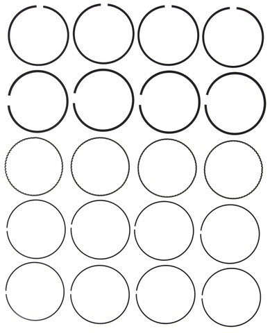 Engine Piston Ring Set MAHLE Clevite 41925CP.020