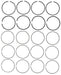 Engine Piston Ring Set MAHLE Clevite 41925CP.020