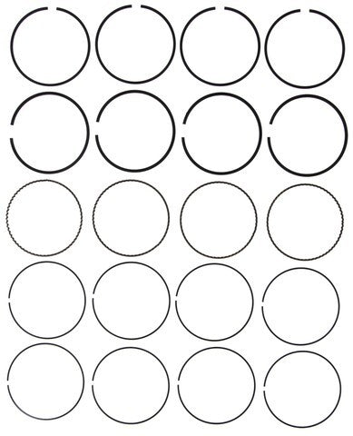 Engine Piston Ring Set MAHLE Clevite 41925CP.040