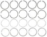 Engine Piston Ring Set MAHLE Clevite 41932.010