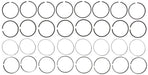 Engine Piston Ring Set MAHLE Clevite 41940.010