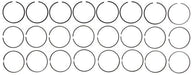 Engine Piston Ring Set MAHLE Clevite 41940.040