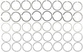Engine Piston Ring Set MAHLE Clevite 42047CP.030