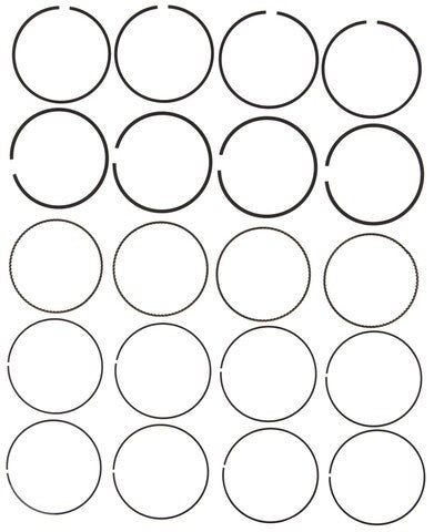Engine Piston Ring Set MAHLE Clevite 42077CP