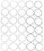 Engine Piston Ring Set MAHLE Clevite 42081CP