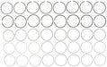 Engine Piston Ring Set MAHLE Clevite 42083CP