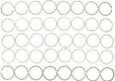 Engine Piston Ring Set MAHLE Clevite 42084CP