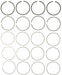 Engine Piston Ring Set MAHLE Clevite 42095CP.030
