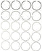 Engine Piston Ring Set MAHLE Clevite 42100CP.020