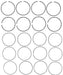 Engine Piston Ring Set MAHLE Clevite 42106CP.030