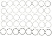 Engine Piston Ring Set MAHLE Clevite 42108CP