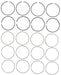 Engine Piston Ring Set MAHLE Clevite 42109CP