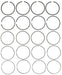 Engine Piston Ring Set MAHLE Clevite 42120CP.020