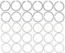 Engine Piston Ring Set MAHLE Clevite 42126CP