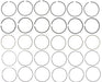 Engine Piston Ring Set MAHLE Clevite 42126CP.030