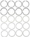 Engine Piston Ring Set MAHLE Clevite 42136CP.030