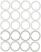 Engine Piston Ring Set MAHLE Clevite 42138CP.040