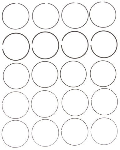 Engine Piston Ring Set MAHLE Clevite 42141CP