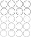 Engine Piston Ring Set MAHLE Clevite 42142CP