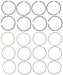 Engine Piston Ring Set MAHLE Clevite 42142CP.030