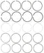 Engine Piston Ring Set MAHLE Clevite 42143.040