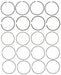 Engine Piston Ring Set MAHLE Clevite 42144CP