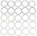Engine Piston Ring Set MAHLE Clevite 42145CP.040
