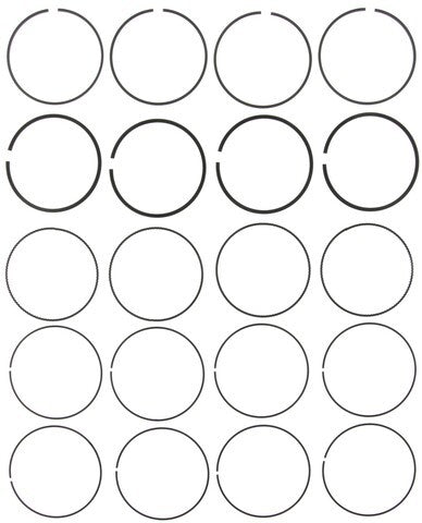 Engine Piston Ring Set MAHLE Clevite 42148CP.030