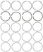 Engine Piston Ring Set MAHLE Clevite 42148CP.030