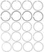 Engine Piston Ring Set MAHLE Clevite 42148CP.040