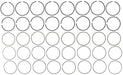 Engine Piston Ring Set MAHLE Clevite 42149CP.040