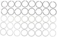Engine Piston Ring Set MAHLE Clevite 42154CP