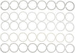 Engine Piston Ring Set MAHLE Clevite 42156CP.040