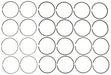 Engine Piston Ring Set MAHLE Clevite 42168.040