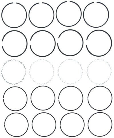 Engine Piston Ring Set MAHLE Clevite 42185