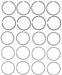 Engine Piston Ring Set MAHLE Clevite 42189CP
