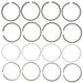 Engine Piston Ring Set MAHLE Clevite 42209.010