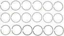 Engine Piston Ring Set MAHLE Clevite 42213