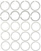 Engine Piston Ring Set MAHLE Clevite 42225CP