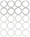 Engine Piston Ring Set MAHLE Clevite 42241CP