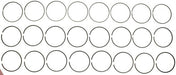 Engine Piston Ring Set MAHLE Clevite 42246.030